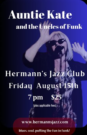 Fri. Aug 15th 2025 - - Jun 8th @ Hermann's Jazz Club