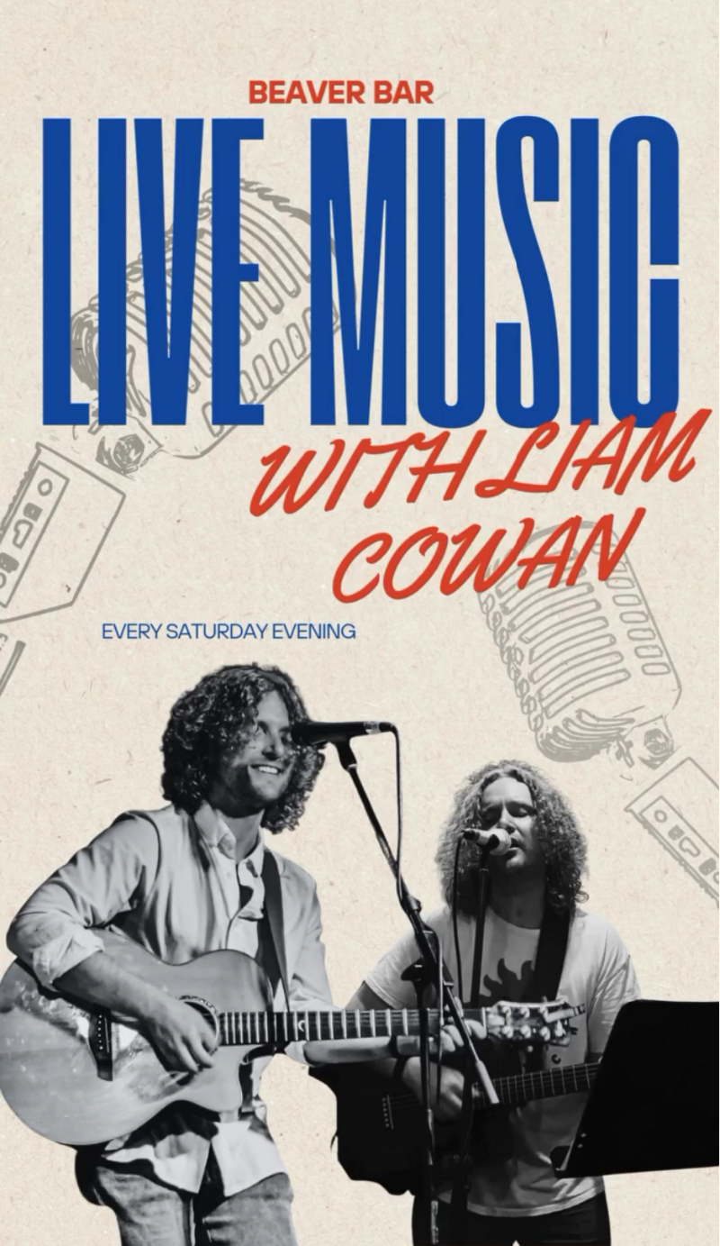 Live Music Saturdays with Liam Cowan - Jun 9th @ Beaver Bar