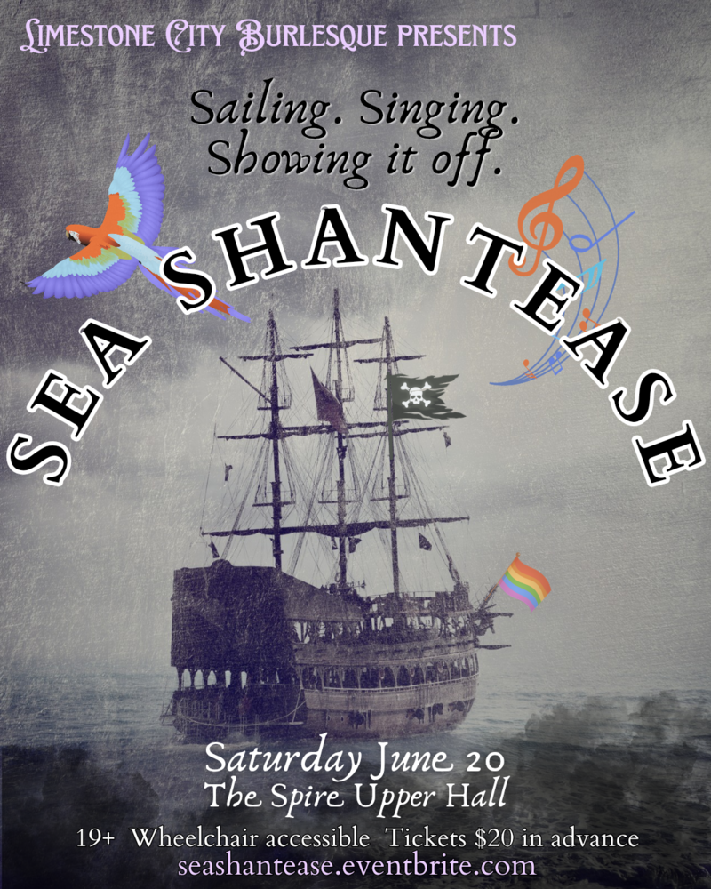 Sea Shantease: Pirate Peelers Sing The High Seas - Jun 11th @ The Spire
