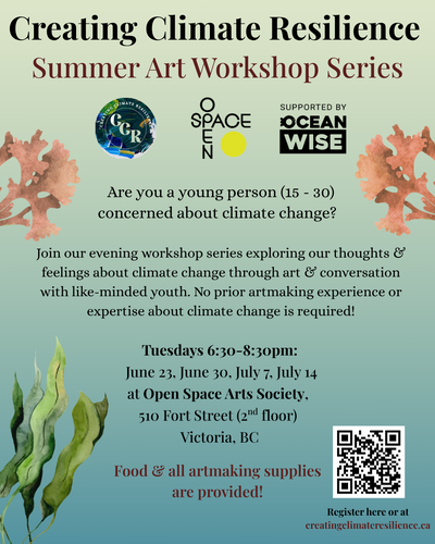 Creating Climate Resilience Summer Art Workshop Series - Jun 13th @ Open Space