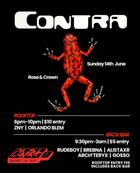 Contra - Against The Rest. Rooftop & Back Bar Party. - Jun 21st @ The Rose and Crown (Banff)