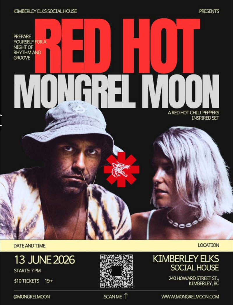 Red Hot Mongrel Moon - Jun 10th @ Elks Social House