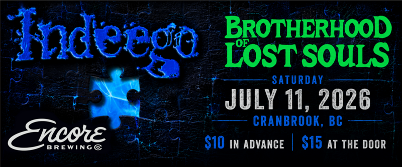 Indeego and Brotherhood of the Lost Souls at Encore! - Jun 13th @ Encore Brewing