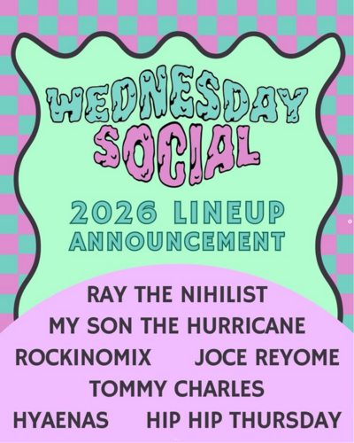 Wednesday Social - My Son the Hurricane with support from The Kitschenettes & DJ Shallot - Jun 13th @ Station Square