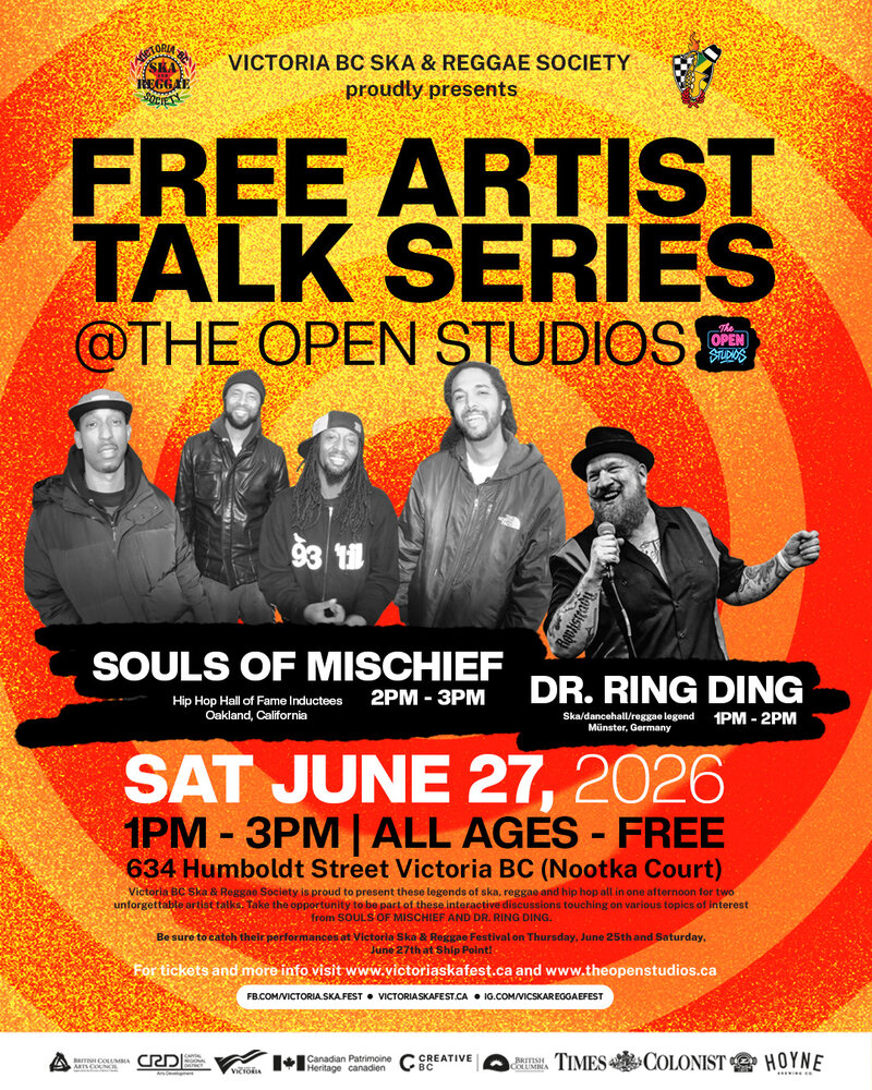 Free Artist Talk Series w/ Dr. Ring-Ding - Jun 18th @ The Open Studios
