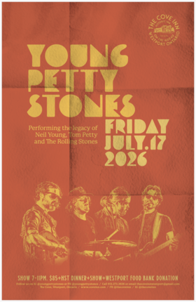 Young Petty Stones @ The Cove Inn Jul 17 2026 - Jul 30th @ The Cove Inn
