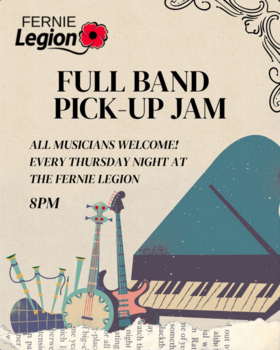Full Band Pick-Up Jam - Jun 21st @ The Legion