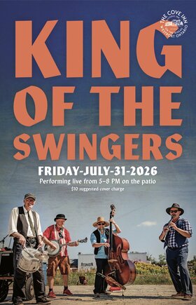 King of the Swingers @ The Cove Inn Jul 31 2026 - Aug 5th @ The Cove Inn
