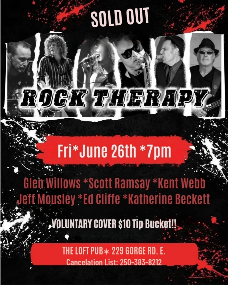 Rock Therapy - Jun 20th @ The Loft (Victoria)