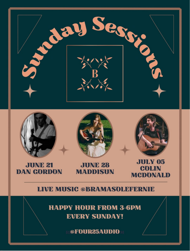 Sunday Sessions: Colin MacDonald - Jun 22nd @ Bramasole Restaurant