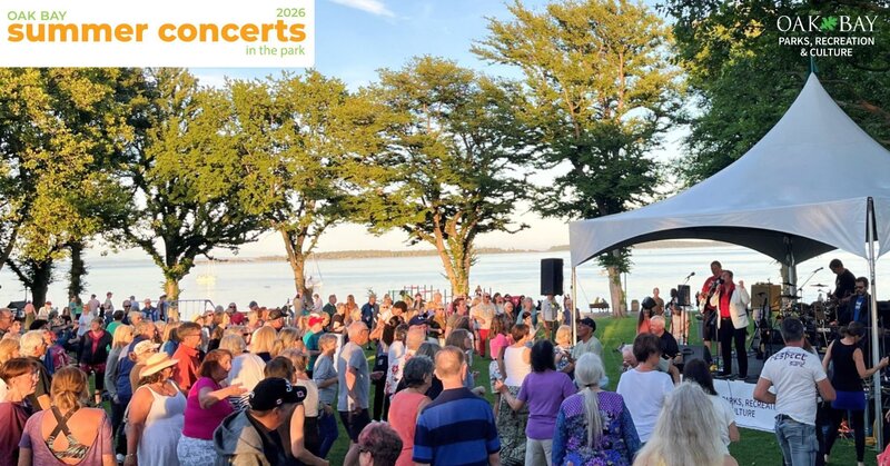 Oak Bay Summer Concerts in the Park - Jul 4th @ Willows Beach, Esplanade