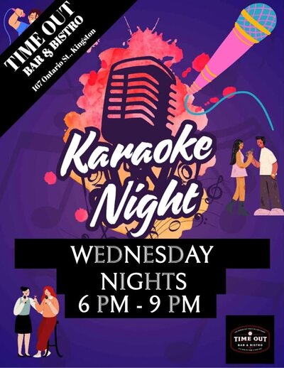 Karaoke - Jun 24th @ Time Out Bar & Bistro