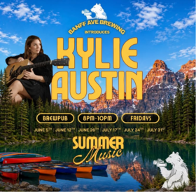 Summer Music Series with Kylie Austin - Jul 20th @ Banff Ave Brewing Co.