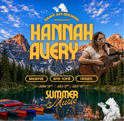 Summer Music Series with Hannah Avery - Jun 28th @ Banff Ave Brewing Co.
