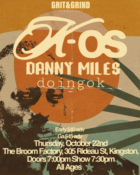 An Intimate Evening with the Legendary K-os Featuring Danny Miles of July Talk & Kingston's Own DoingOk - Jun 29th @ Broom Factory
