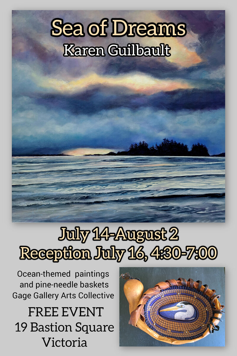 Sea of Dreams by Karen Guilbault - Jul 5th @ Gage Gallery Arts Collective