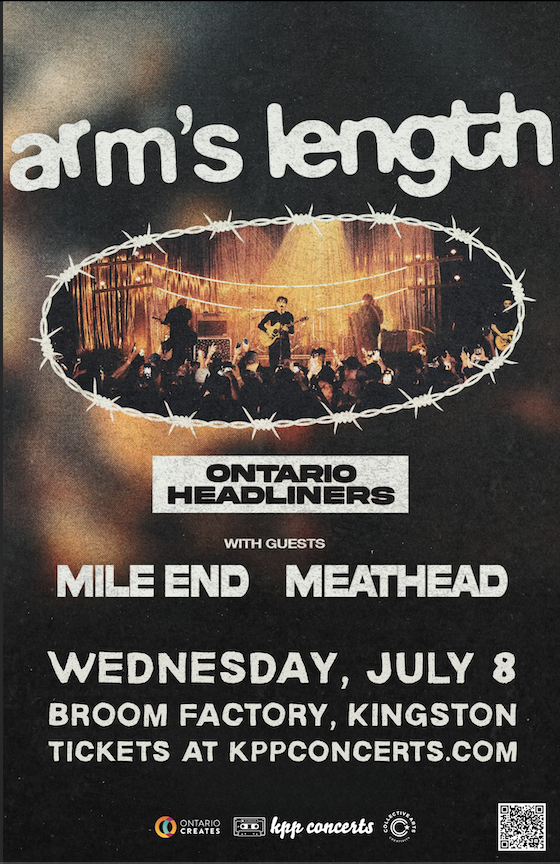 Arm's Length, Mile End, Meathead @ Broom Factory Jul 8 2026 - Jul 6th @ Broom Factory