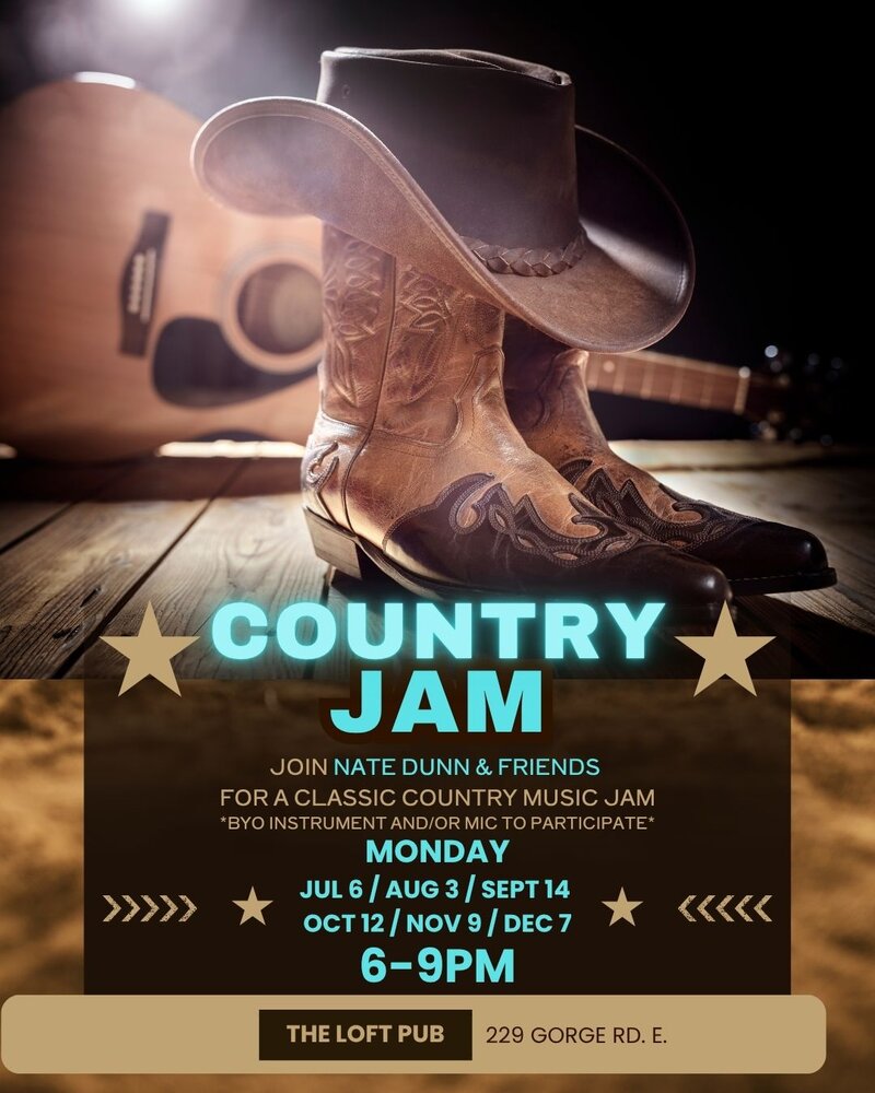 Country Jam - Jun 30th @ The Loft (Victoria)