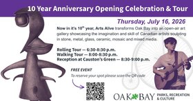 2026 Arts Alive Opening Celebration - Jul 20th @ Oak Bay Avenue