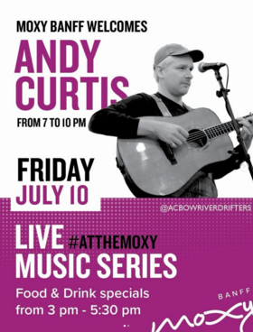 #LiveAtTheMoxy presents: Andy Curtis - Jul 20th @ Moxy Hotel