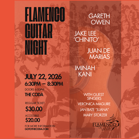 Flamenco Guitar Night - Aug 2nd @ The Coda