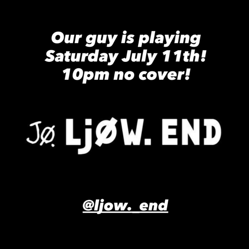 Lj&oslash;w. End - Free Show - Jul 11th @ Rockwater Grill & Bar