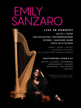 Emily Sanzaro Live in Concert - Aug 2nd @ Paul Phillips Hall (Little Fernwood)