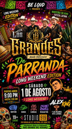 De Parranda - Aug 29th @ Studio 919
