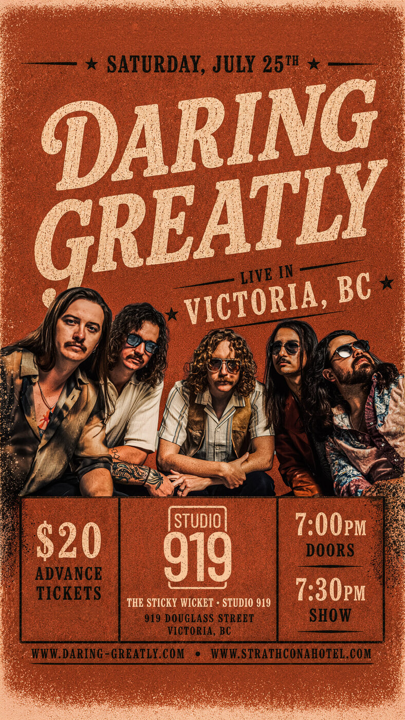 Daring Greatly - Sep 2nd @ Studio 919