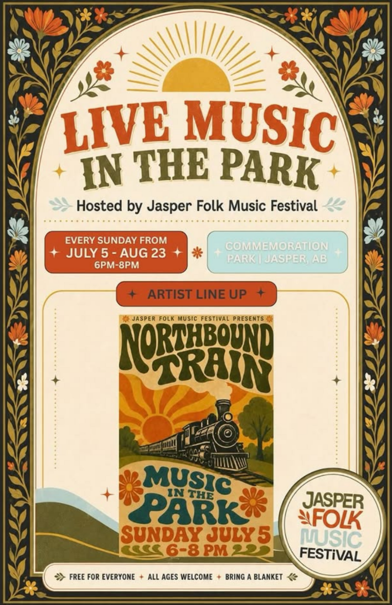 Live Music in the Park: Northbound Train - Jul 21st @ Commemoration Park