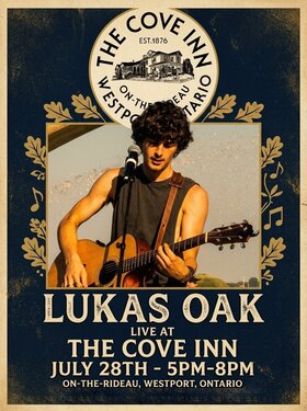 Lukas Oak @ The Cove Inn Jul 28 2026 - Jul 30th @ The Cove Inn