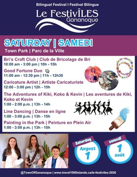 Le Festiv&Icirc;LES: Good Fortune @ Town Park Aug 1 2026 - Aug 5th @ Town Park