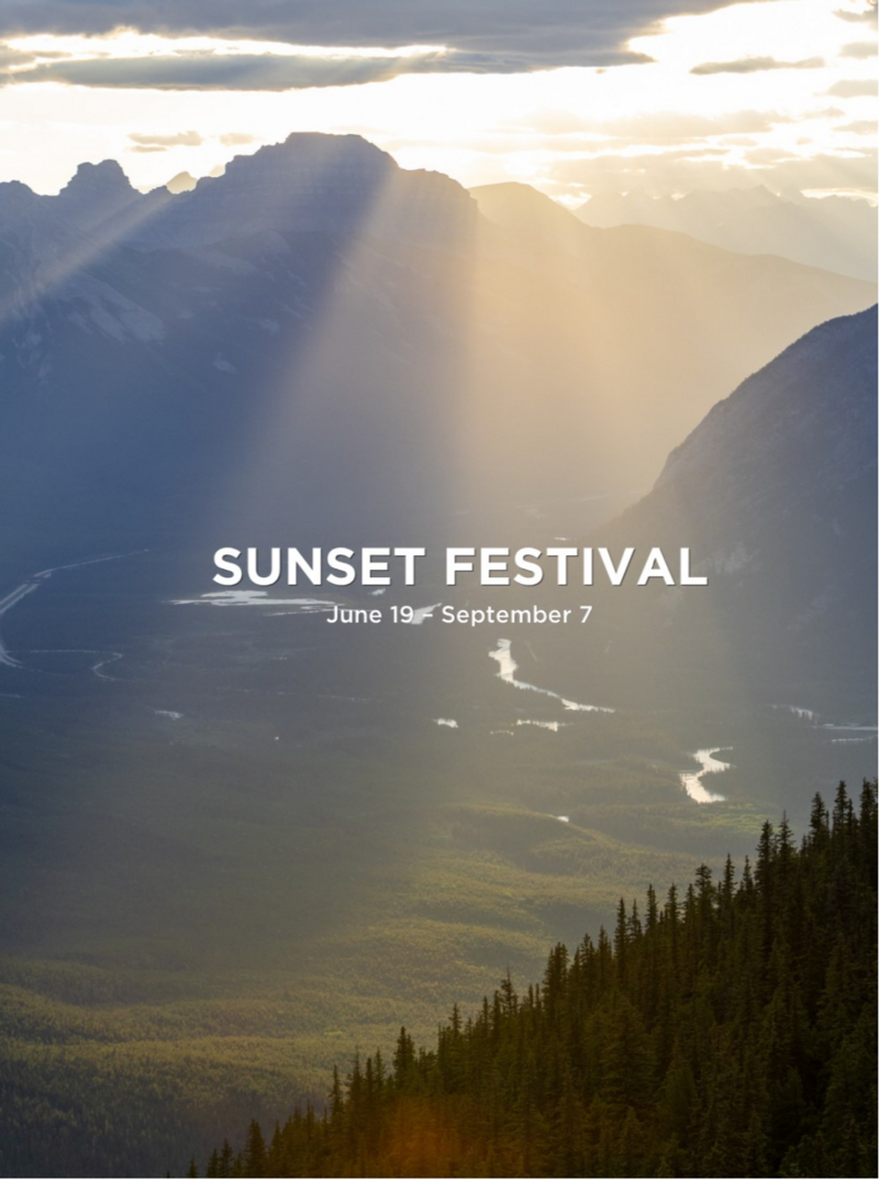 Sunset Festival feat. Nurdjana - Aug 2nd @ Banff Gondola