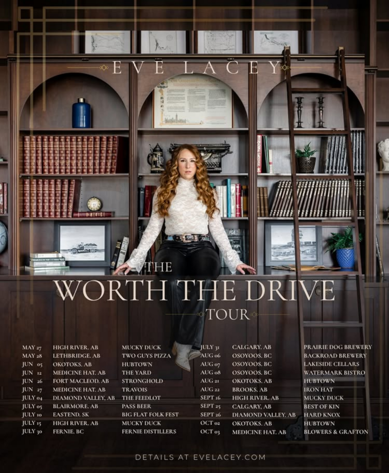 Eve Lacery: Worth the Drive Tour - Jul 29th @ Fernie Distillers