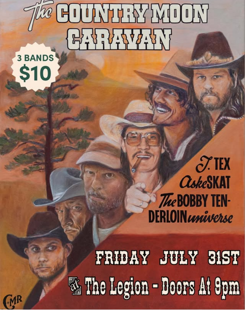 The Country Moon Caravan - Jul 30th @ Fernie Legion
