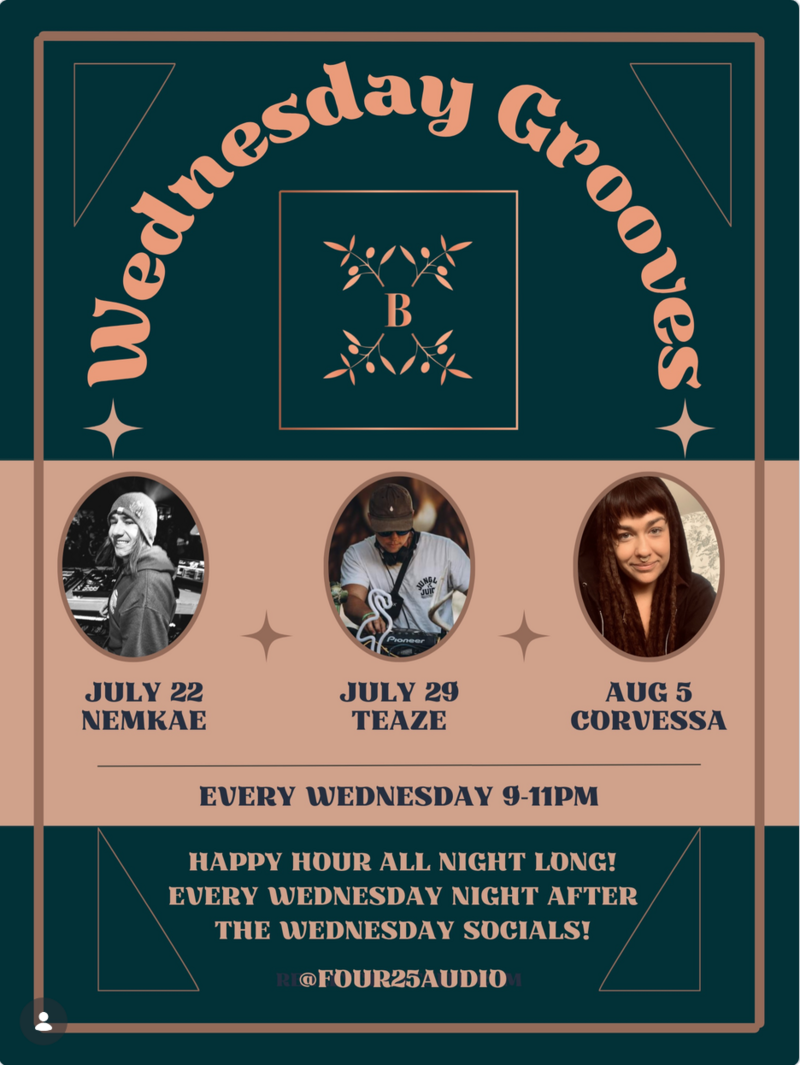 Wednesday Grooves with Nemkae - Aug 3rd @ Bramasole Restaurant