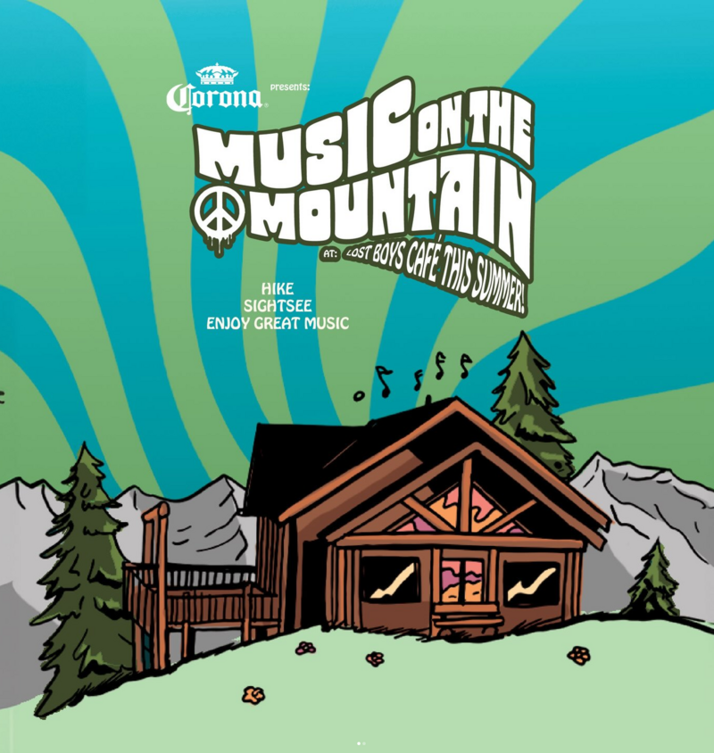 Music On The Mountain Concert Series - Jul 30th @ Lost Boys Cafe