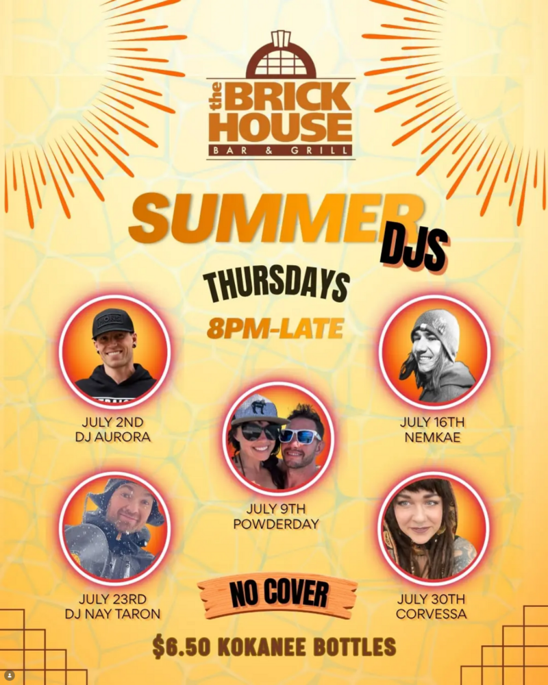 Summer DJs Thursdays with Mayzel - Jul 31st @ The Brick House Bar & Grill