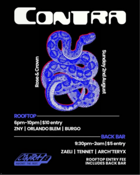 Contra: Rooftop & Back Bar Party - Aug 5th @ The Rose and Crown (Banff)