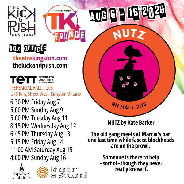TK Fringe: NUTZ - Jul 31st @ Tett Centre for Creativity & Learning