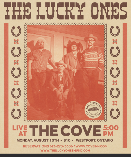 The Lucky Ones @ The Cove Inn Aug 10 2026 - Aug 5th @ The Cove Inn