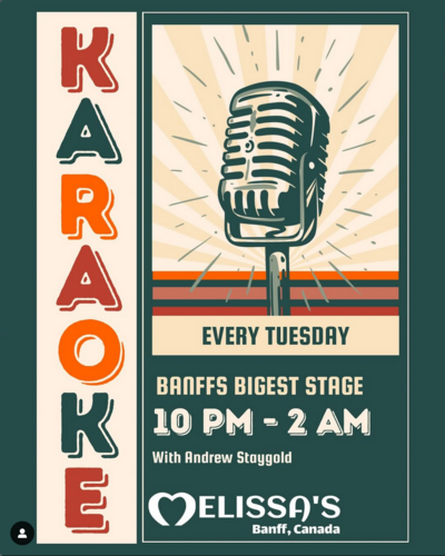 Karaoke Tuesdays at Mel's - Aug 5th @ Melissa's Missteak