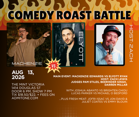 COMEDY ROAST BATTLE - Aug 29th @ The Mint