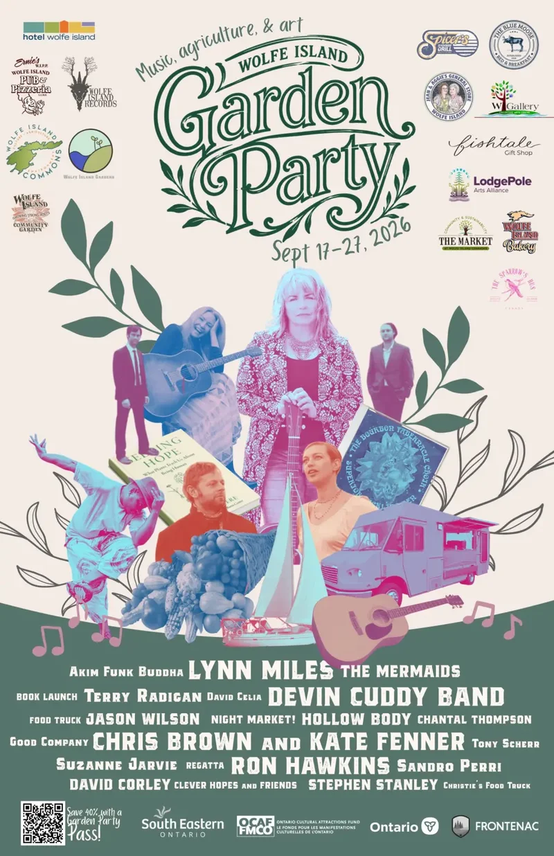 Wolfe Island Garden Party: Full Festival Pass - Aug 6th @ Hotel Wolfe Island
