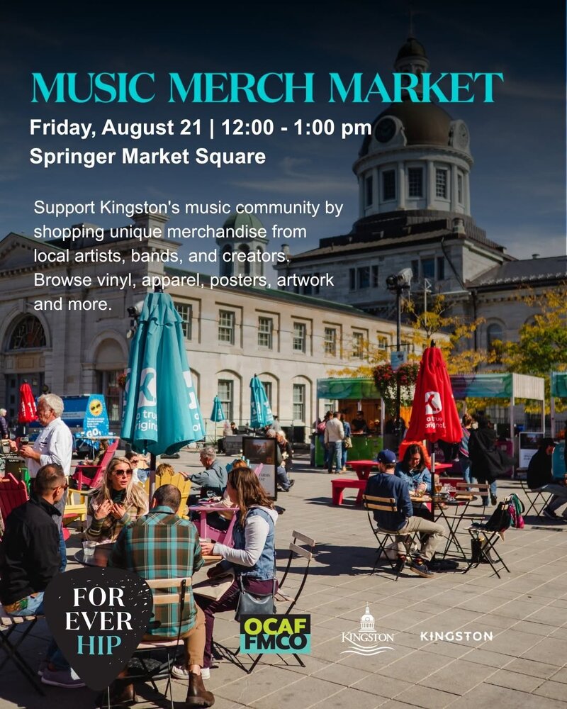 Music Merch Market - Aug 12th @ Springer Market Square