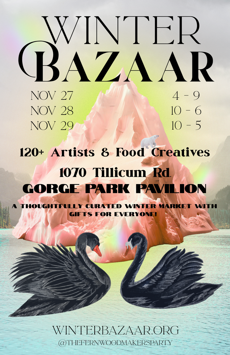 Winter Bazaar - Aug 22nd @ Esquimalt Gorge Park Pavilion
