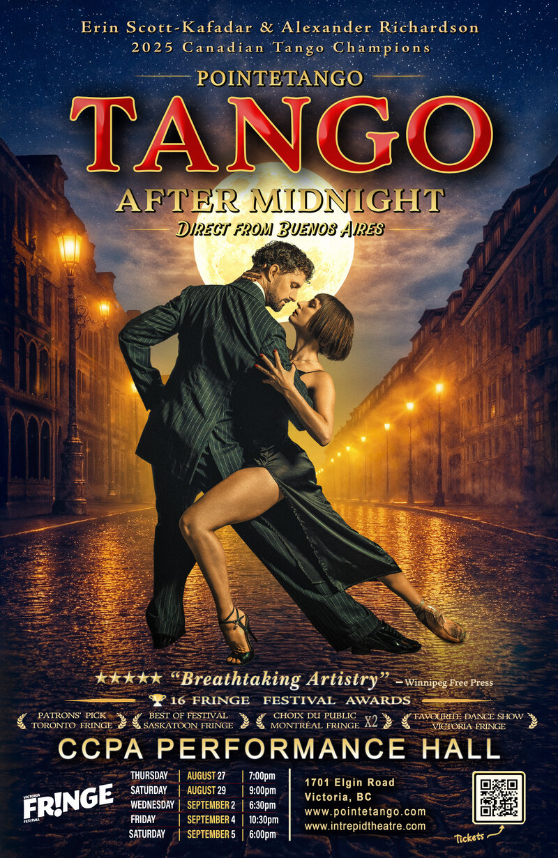Tango After Midnight - Aug 22nd @ CCPA Performance Hall