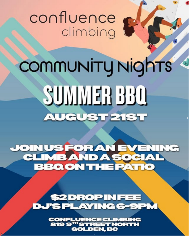 Confluence Climbing Community Nights - Aug 17th @ Confluence Climbing Gym