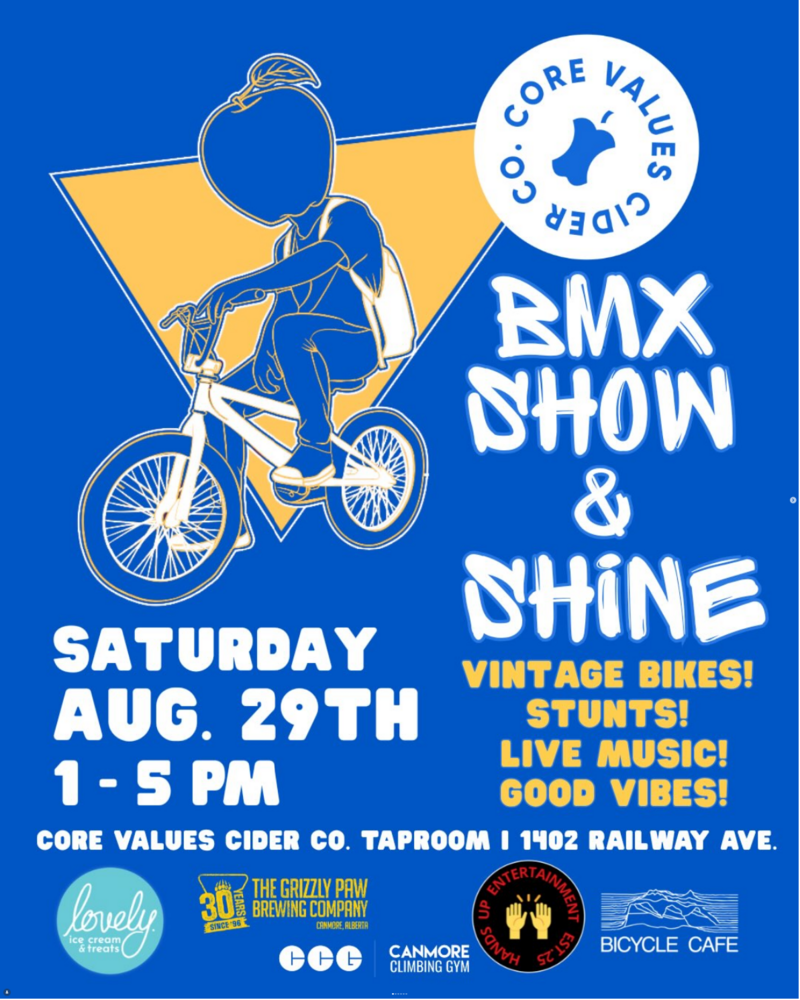 ✨BMX SHOW & SHINE✨ - Aug 22nd @ Core Values Cider