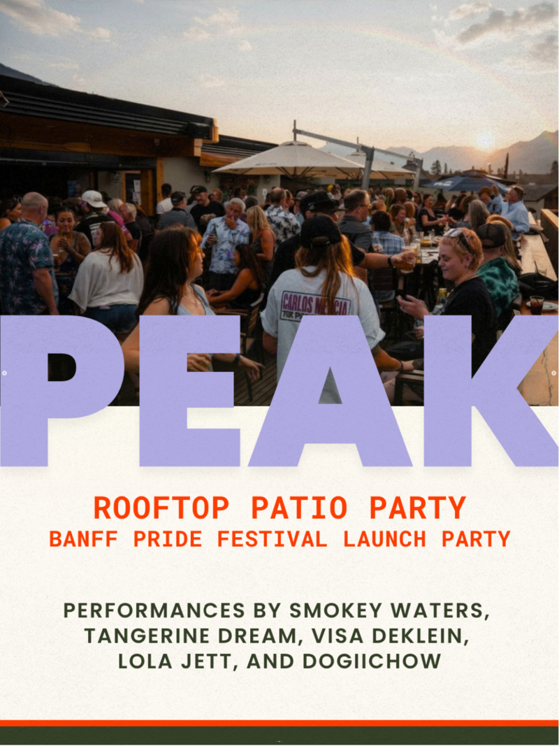 PEAK Rooftop Patio Party - Aug 17th @ The Rose and Crown (Banff)